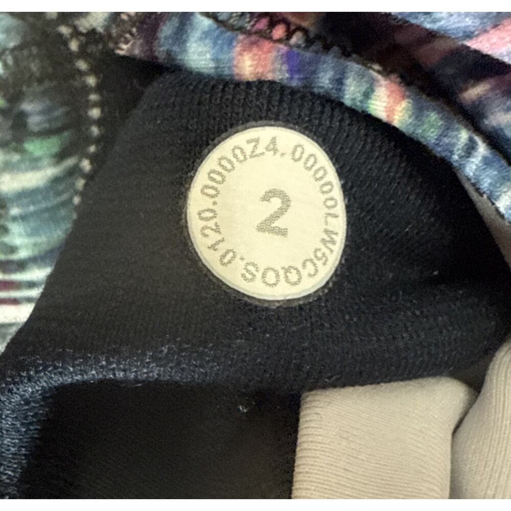 Lululemon Wunder Train High-Rise 24”Crop Sz 2 Digital Oasis Multi LW6BF9S - Picture 9 of 9